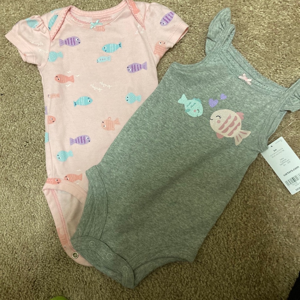 Carter’s 3 months Onesies